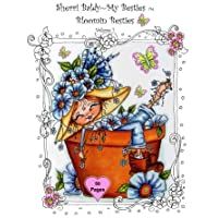 Sherri Baldy My-Besties Bloomin Besties Coloring Book: Some of Sherri Baldys fan favorites Bloomin Besties are…